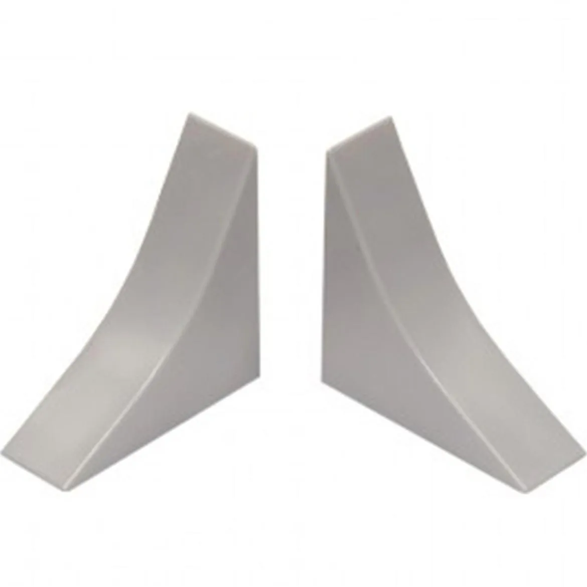 Ravni završetak LWS-064 0,8x2,4x2,4 cm siva