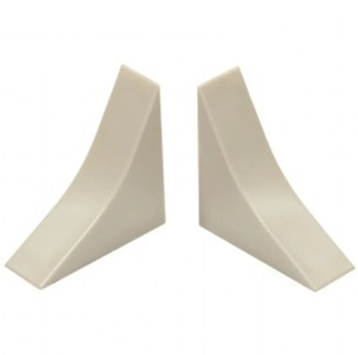Ravni završetak LWS-148 0,8x2,4x2,4 cm beli
