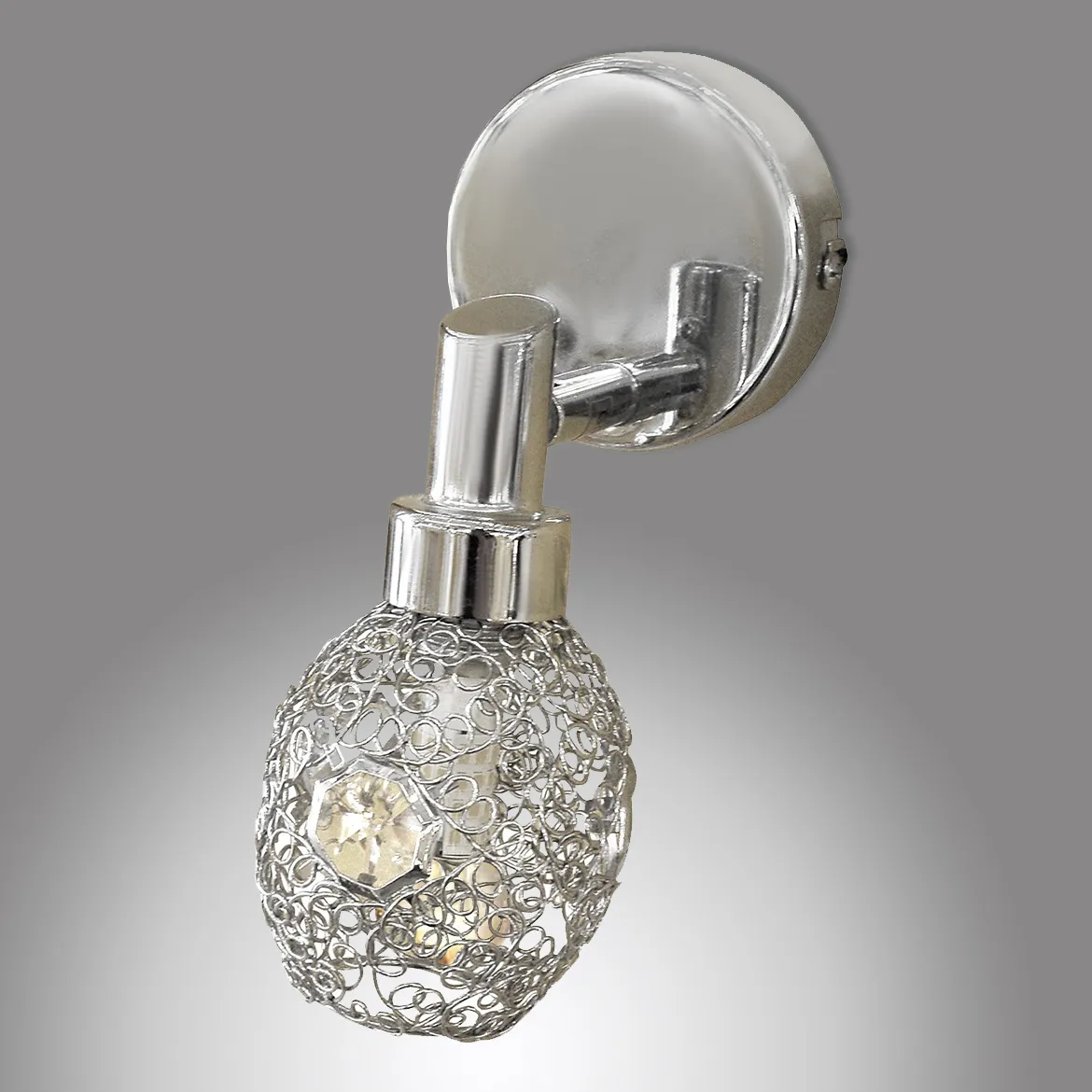 Reflektor Krys 1 srebrni