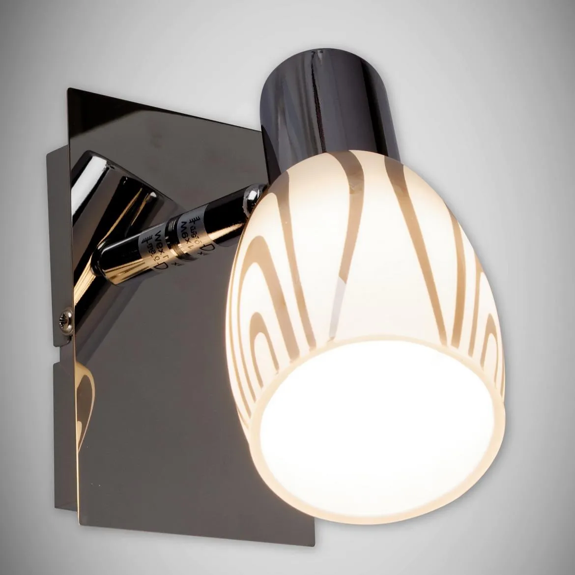 Reflektor Olivio 1 srebrni