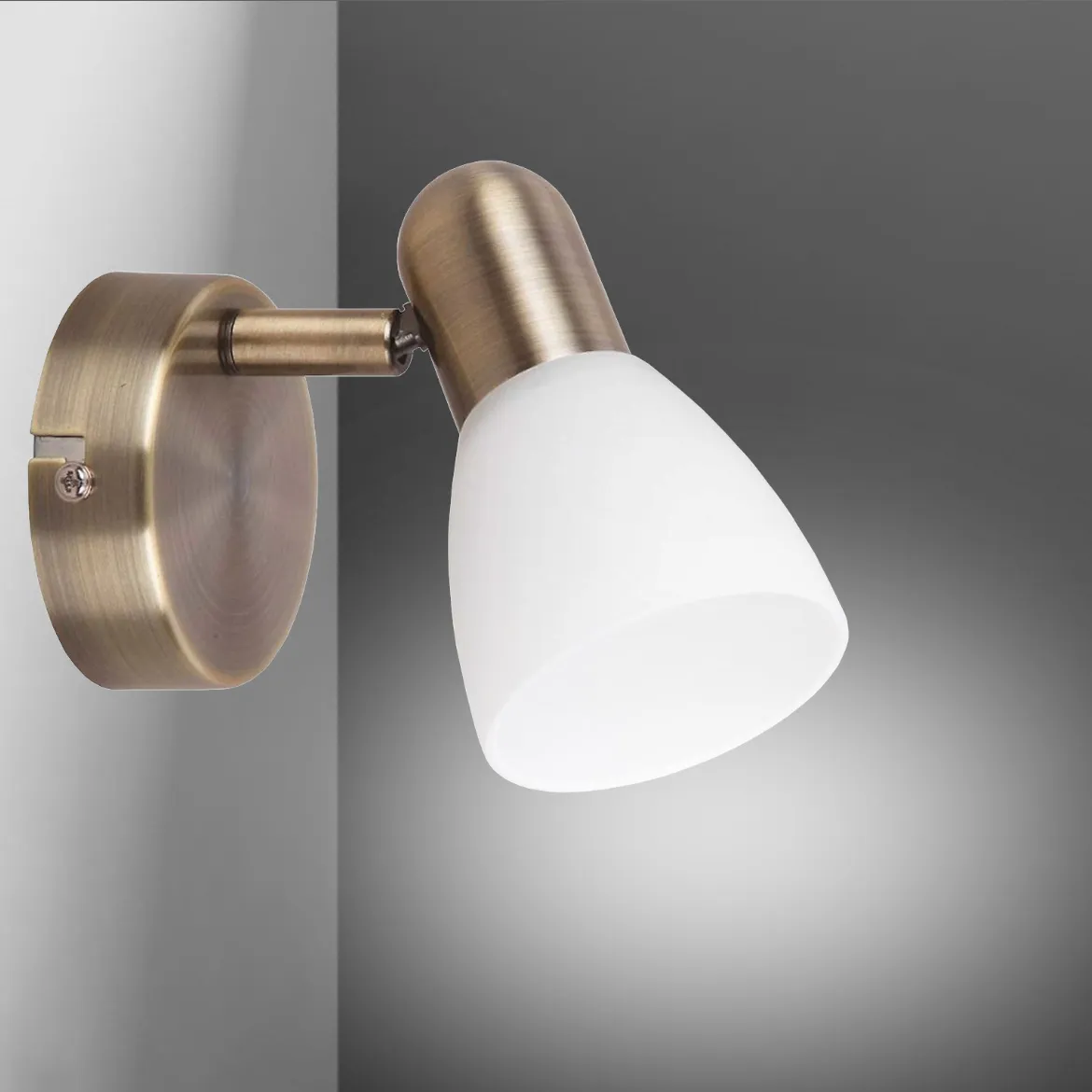 Reflektor Soma 1 srebrni