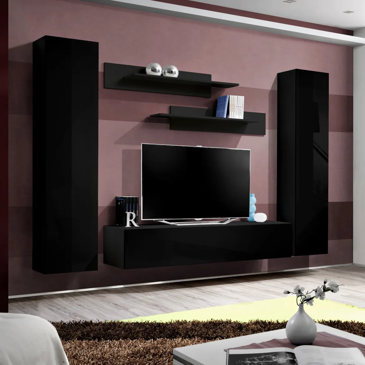 Regal  Fly A1 240x40x170 cm crna