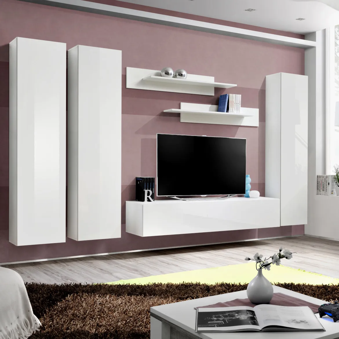 Regal  Fly C1 280x40x170 cm bela
