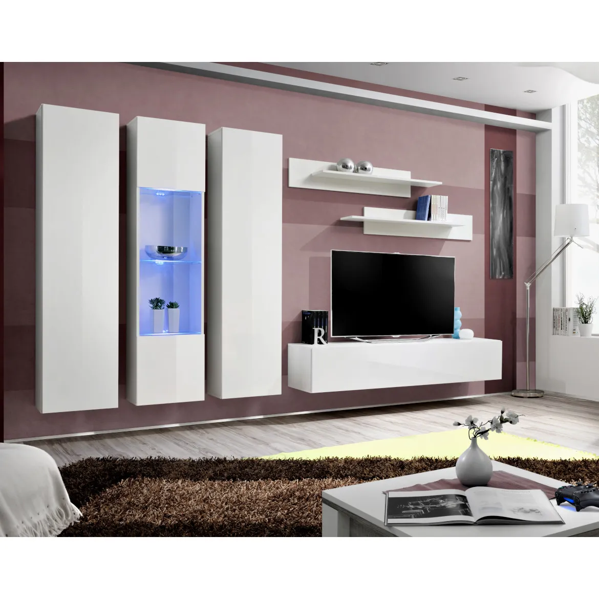Regal  Fly C5 280x40x170 cm bela