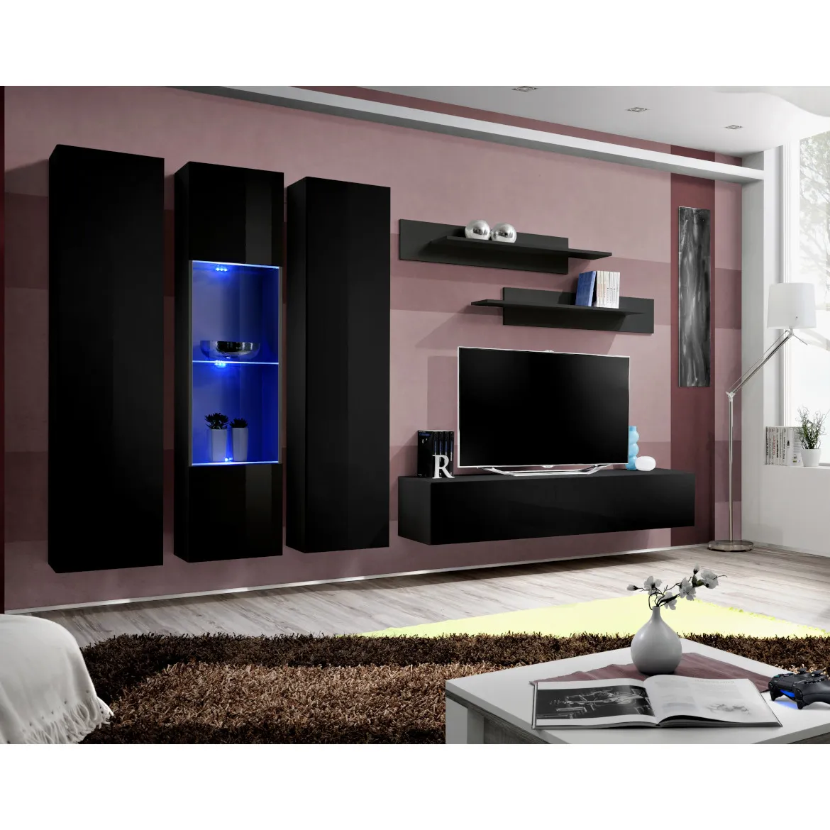 Regal  Fly C5 280x40x170 cm crna