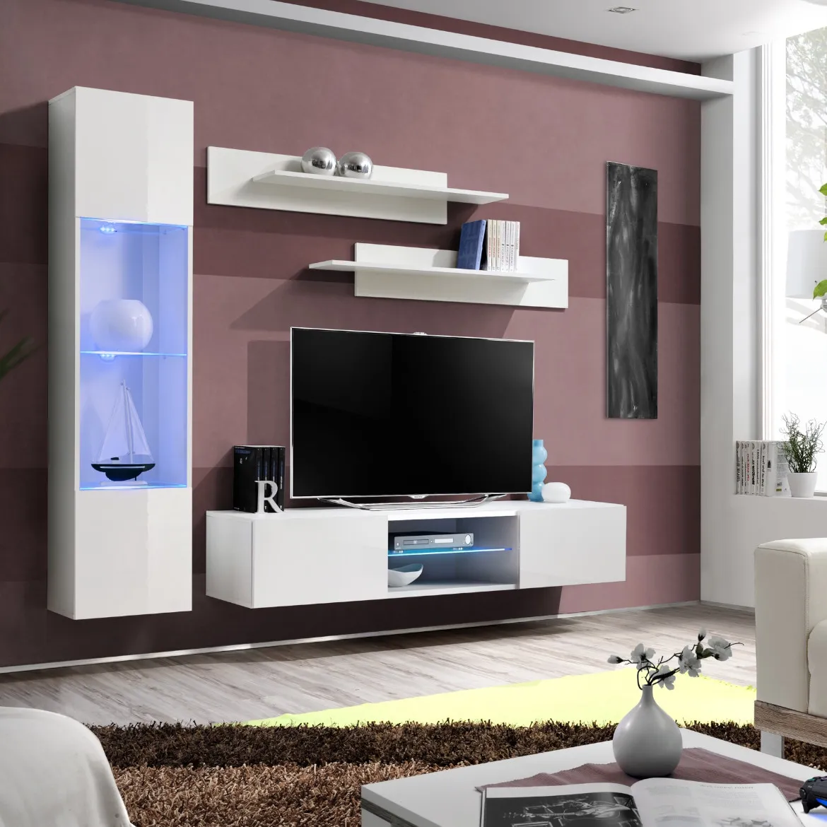 Regal  Fly R3 200x40x170 cm bela