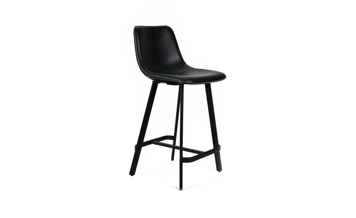 Rex barska stolica 42x50x92cm crna