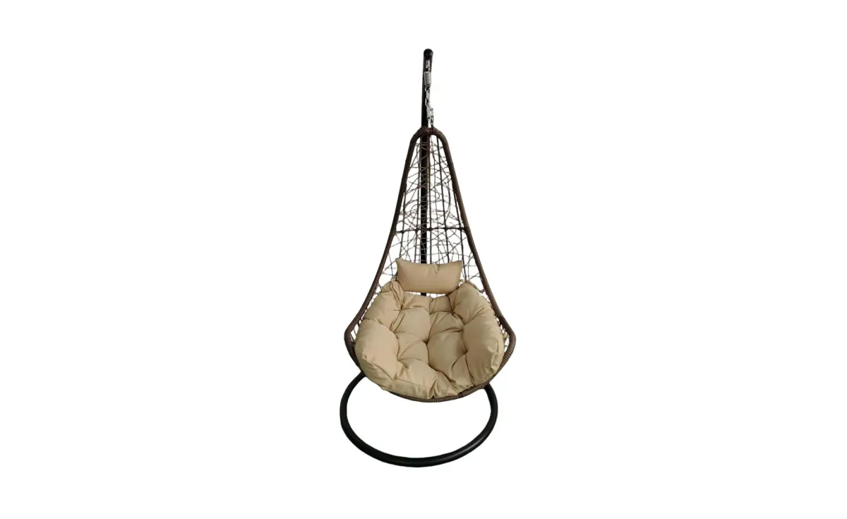 Riva viseća ljuljaška 82x125xh195 cm bež