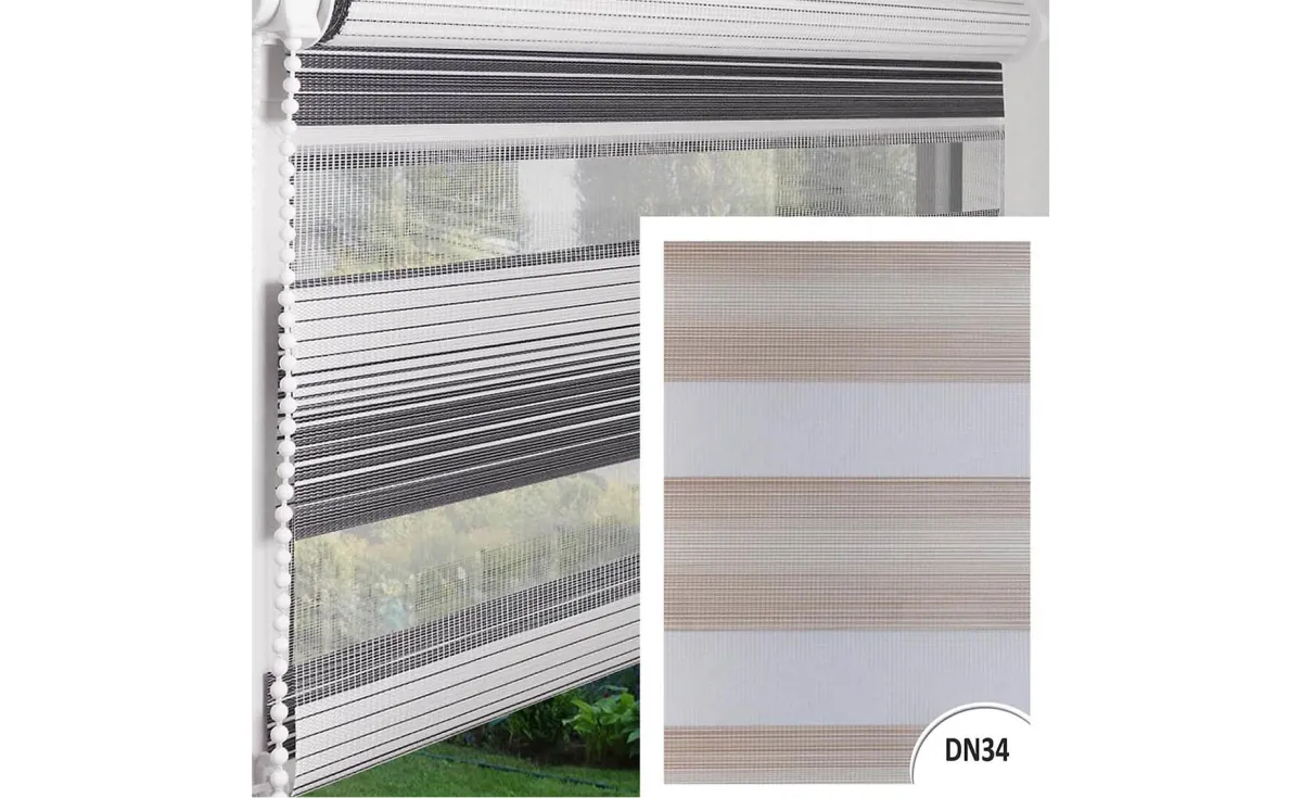 Rolo zavesa duo 69x220cm sv. bež DN34