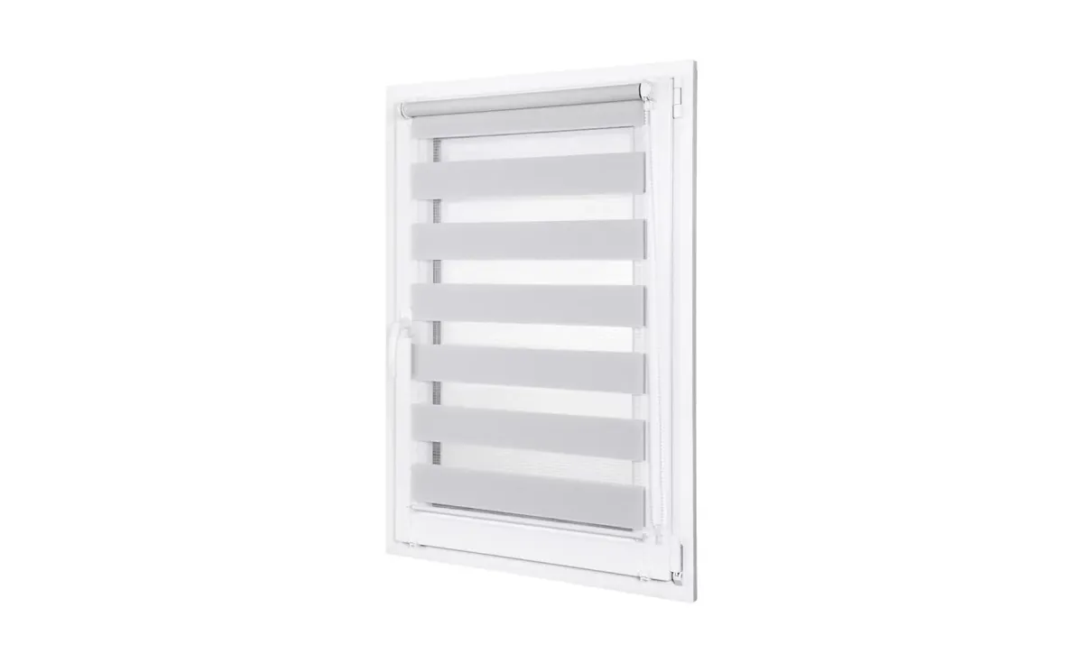 Rolo zavesa duo Mini, 110X150 cm, sv. siva, BH-21