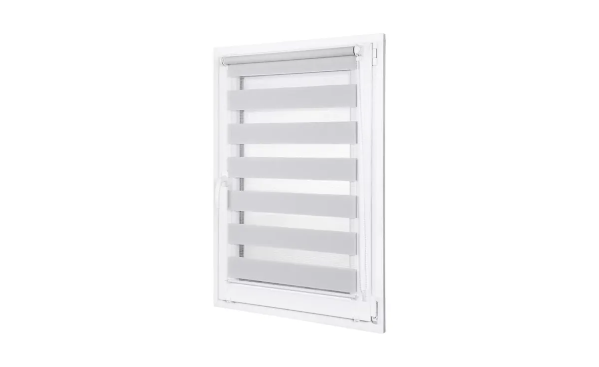 Rolo zavesa duo Mini, 72X150 cm, sv. siva, BH-21