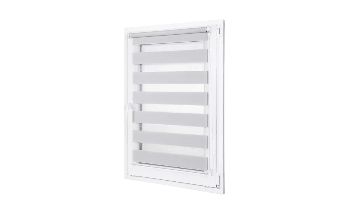 Rolo zavesa duo Mini, 72X150 cm, sv. siva, BH-21