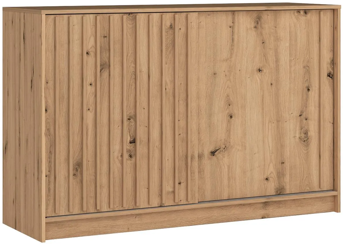 Royal komoda 2 vrata 150x45x94 cm natur (wotan hrast)