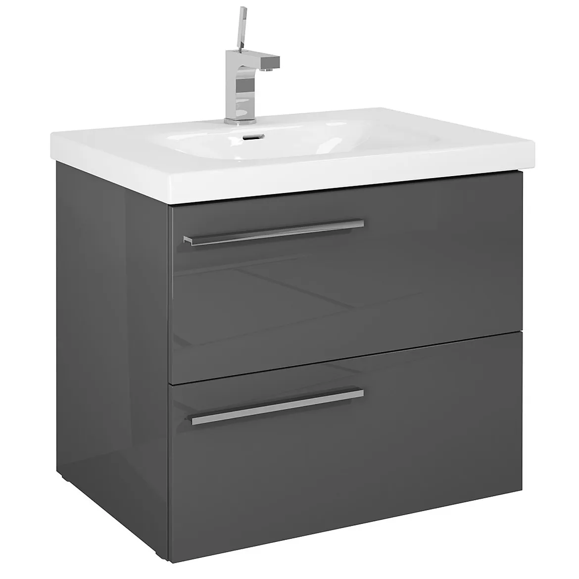 Royal ormaric ispod umivaonika 70 2 fioke 71,5x48,8x59 cm  tamno sivi