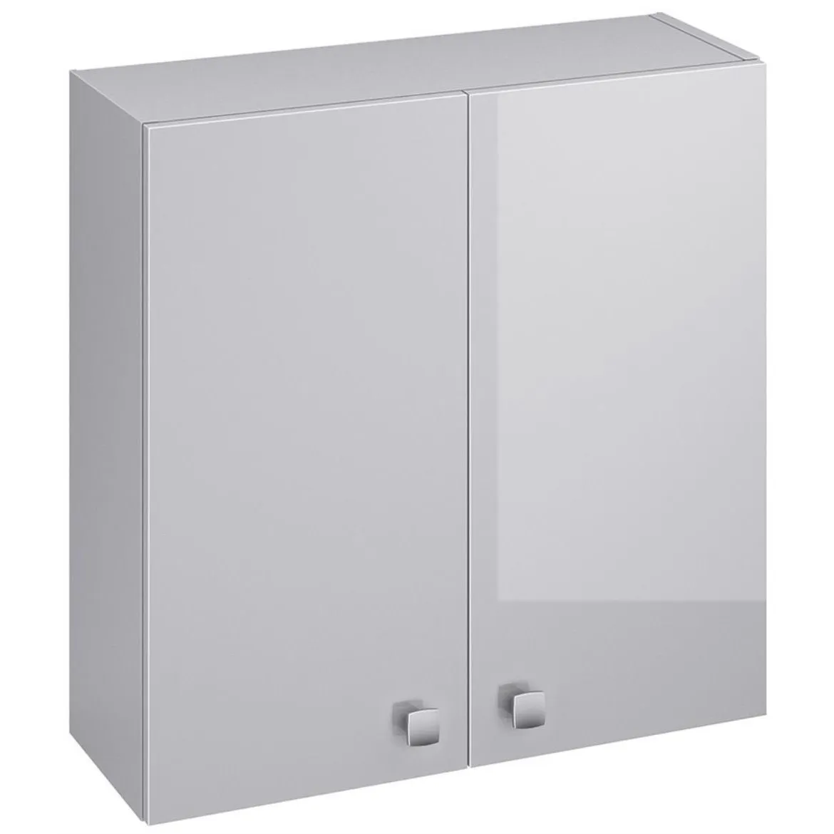Rubid viseci ormaric 2 vrata 60x21,6x60 cm sivi