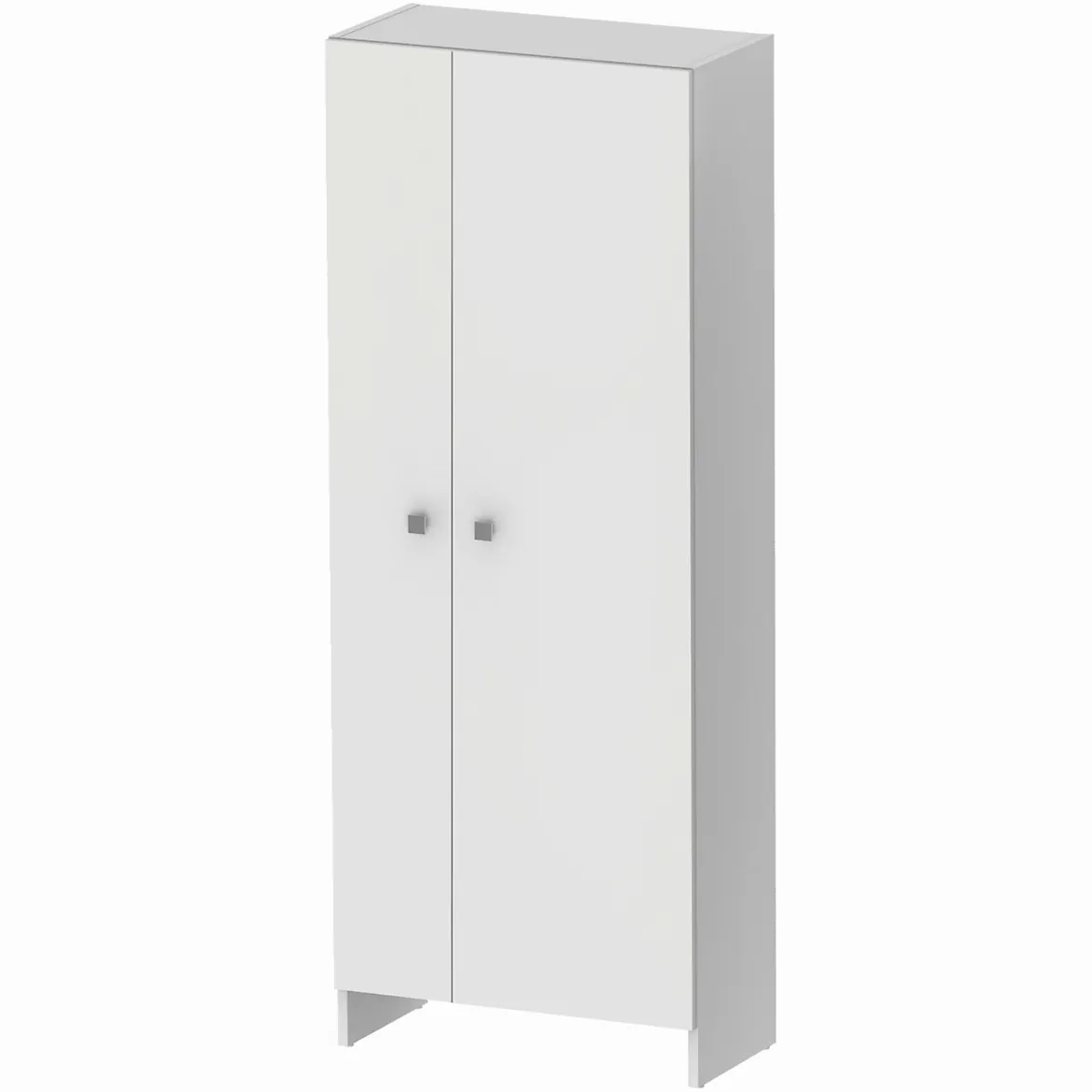 Rubid visoki ormar 2 vrata 60x33x155 cm beli