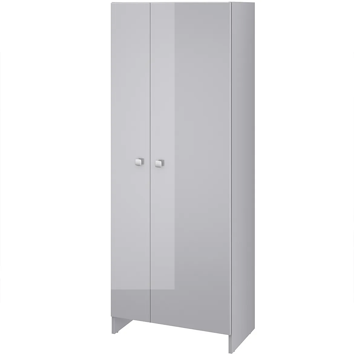 Rubid visoki ormaric 2 vrata 60x33x155 cm sivi