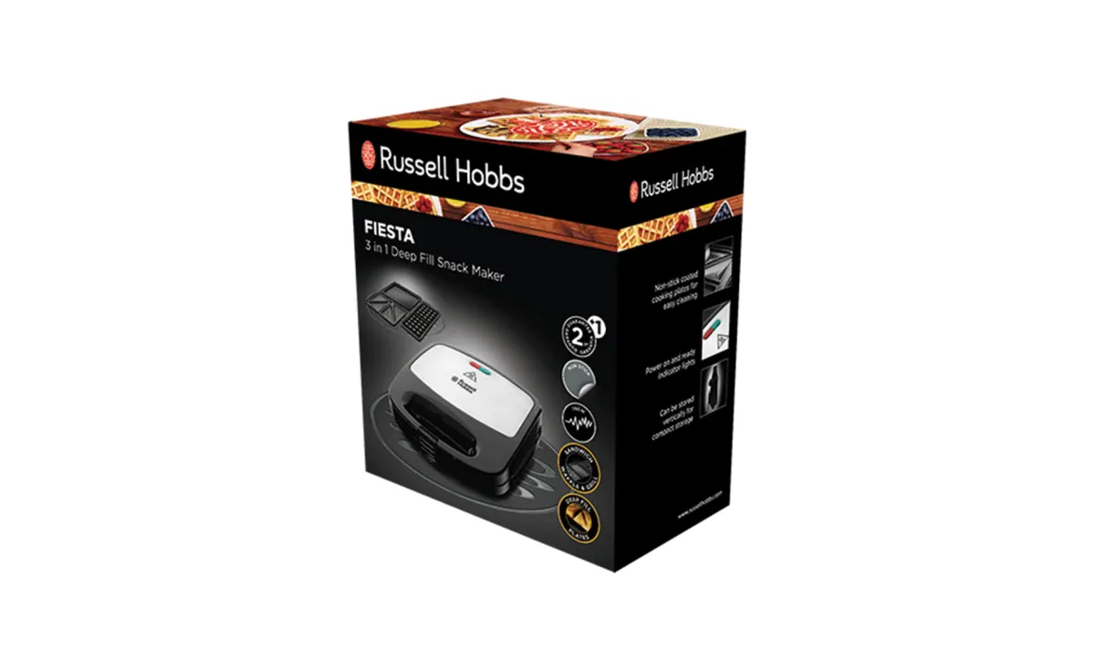 Russell Hobbs 24540-56 Fiesta 3 u 1 aparat za sendviče
