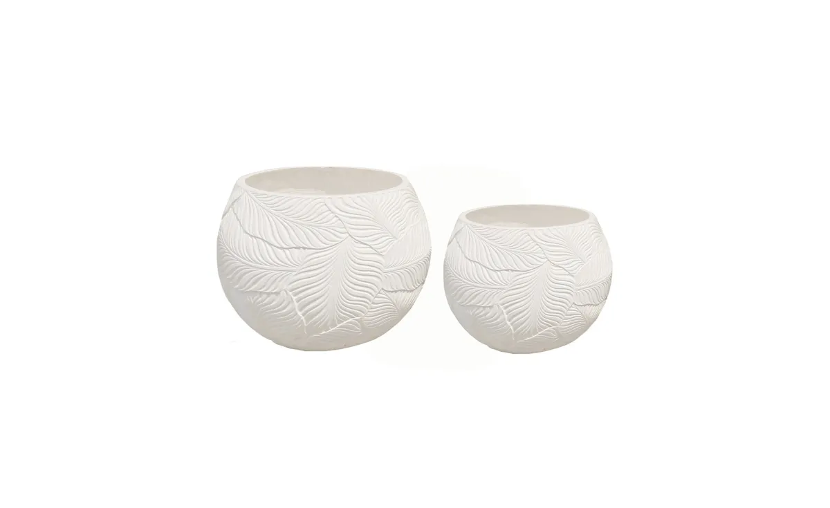 Saksija antic-white HC40181 40x40x33 cm