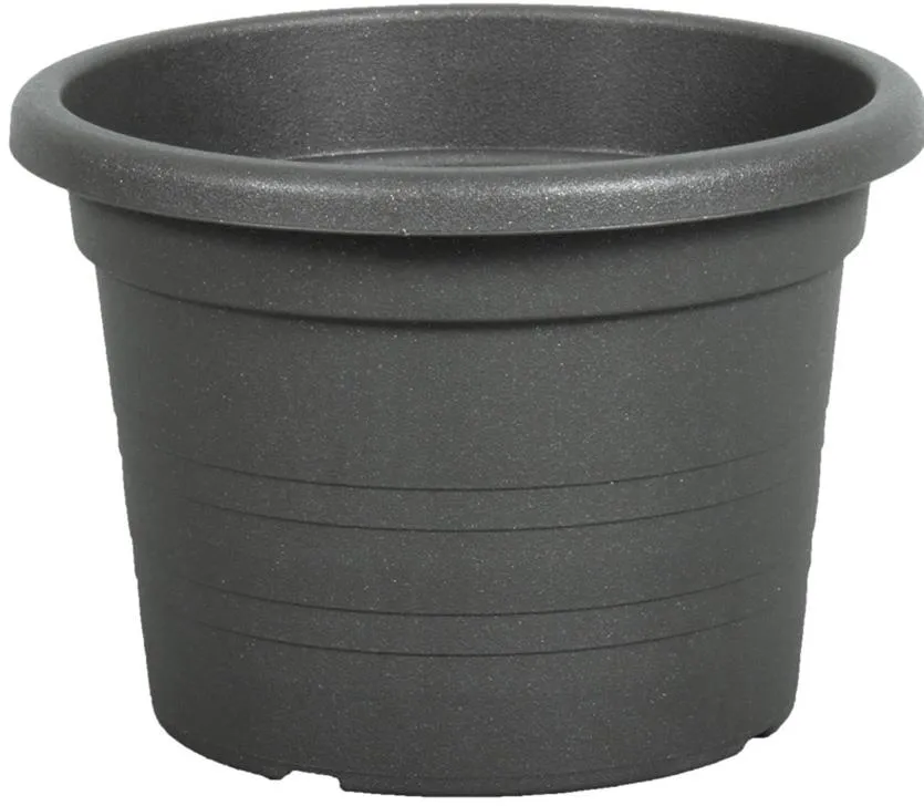 Saksija Cilindro 18 cm tamno siva