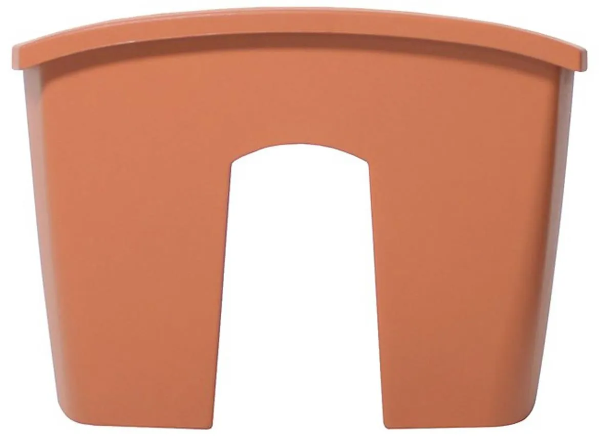 Saksija Crown 24,2x27,8x20,1 cm crvena