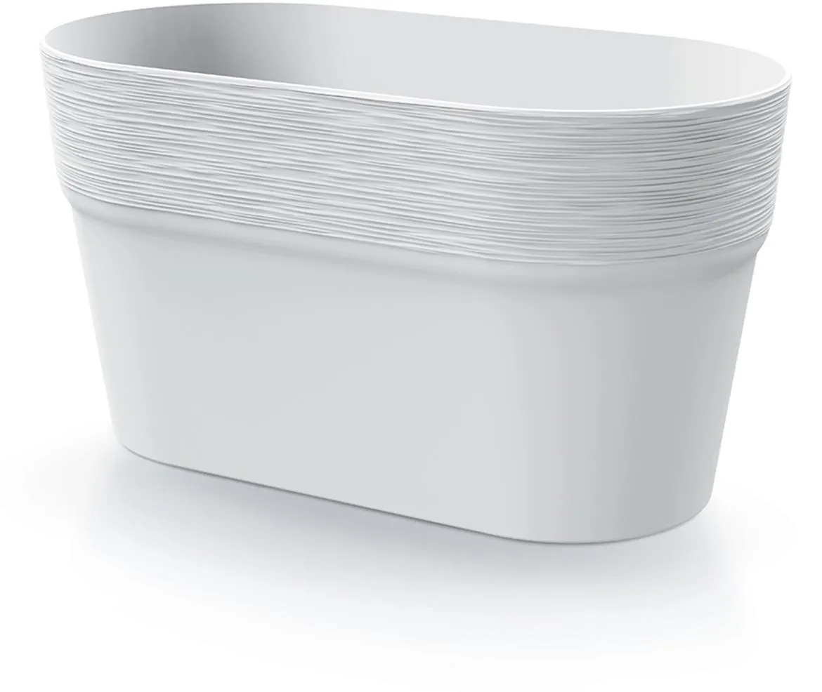 Saksija Furu 14,8x27,5 cm bela