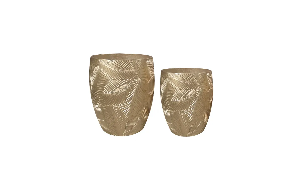 Saksija gold HC40179 38.5x38.5x46 cm