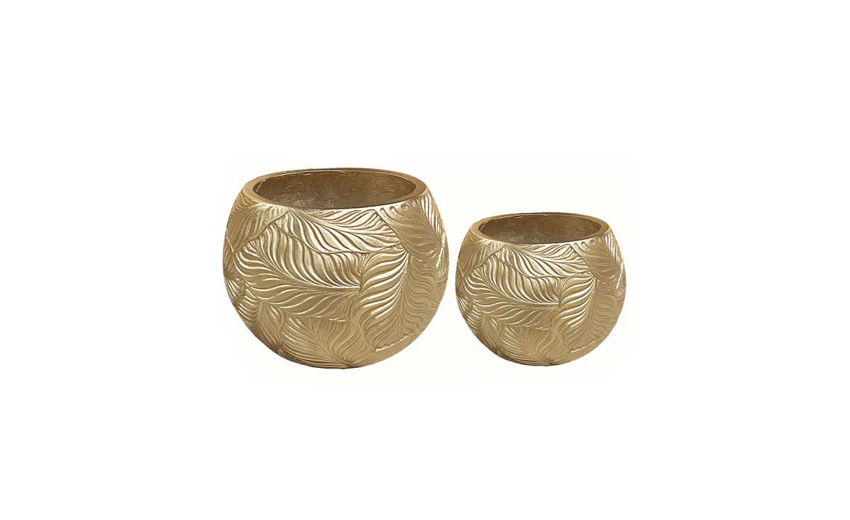 Saksija gold HC40181 40x40x33 cm