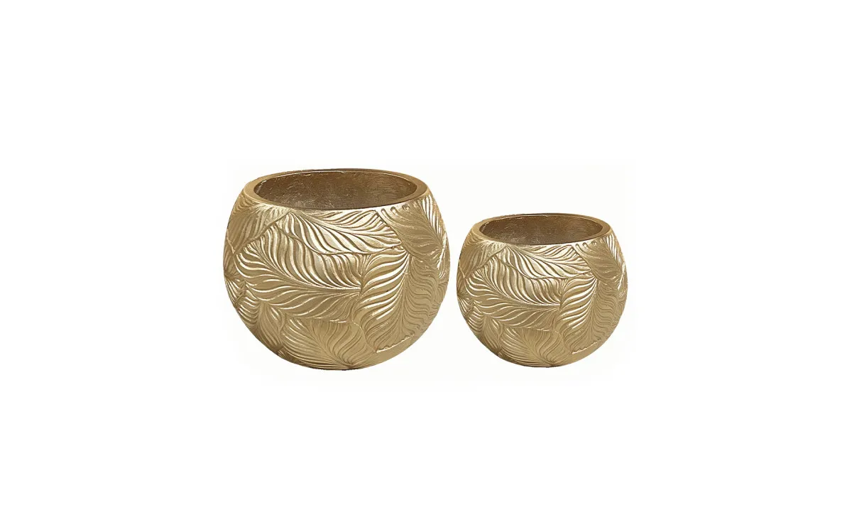 Saksija gold HC40181 40x40x33 cm