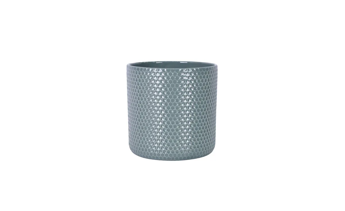 Saksija LC5001 grey 19x19 cm