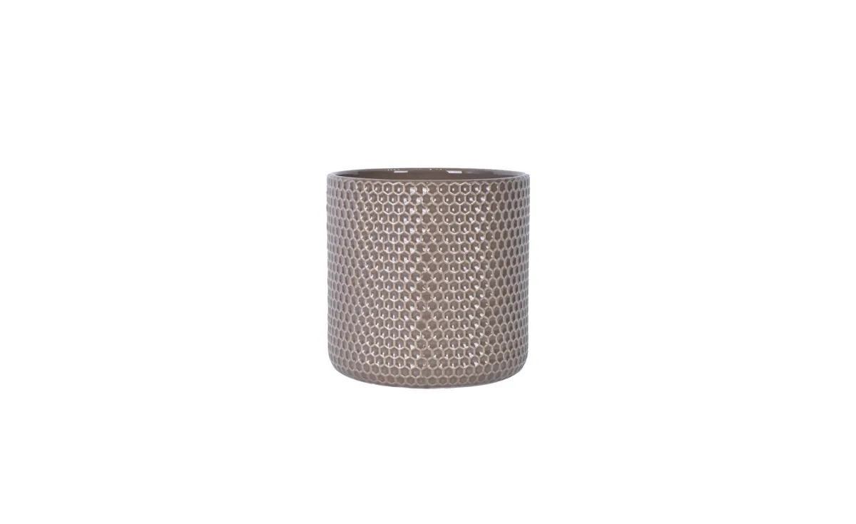 Saksija LC5001 taupe 16x16 cm