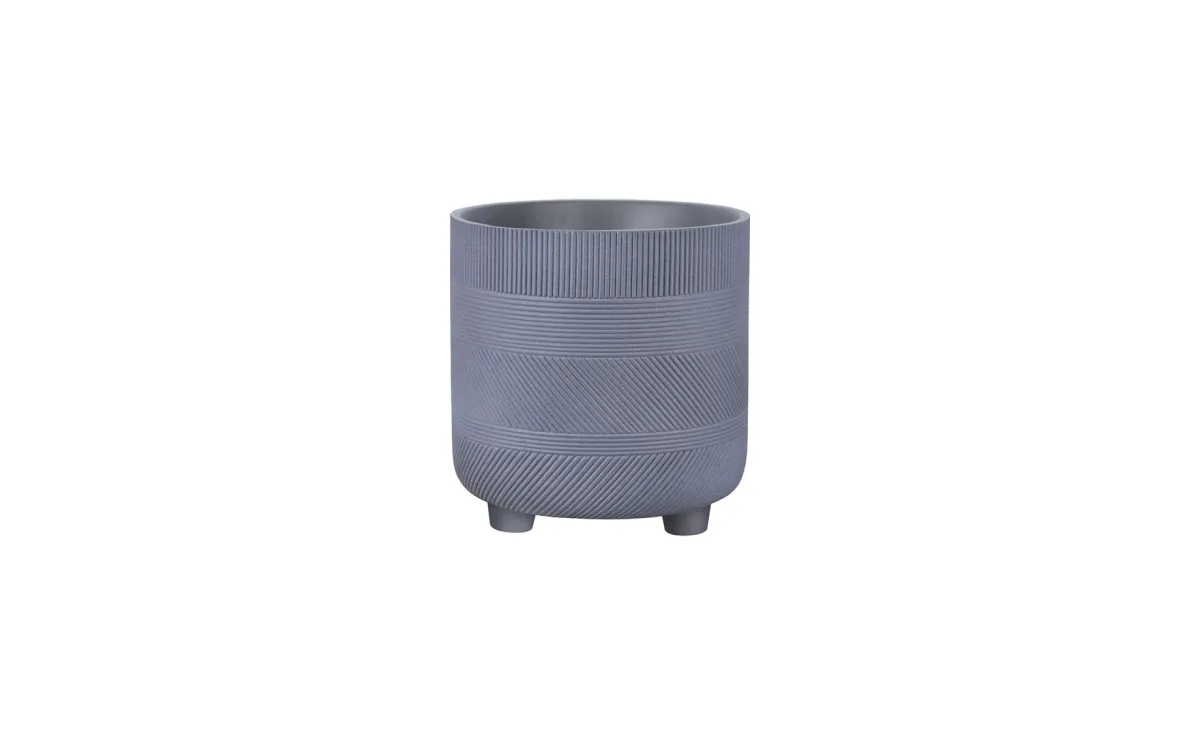 Saksija LC5006 grey 16x17.7 cm