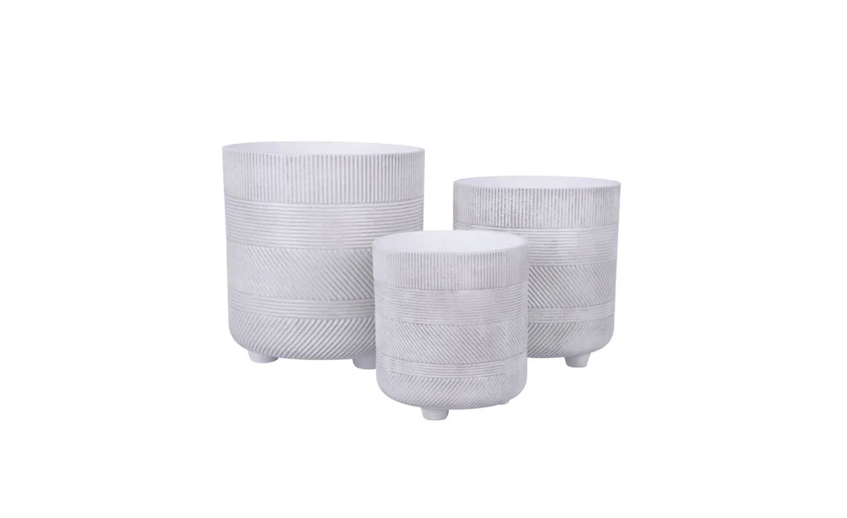 Saksija LC5006 white 13x15 cm