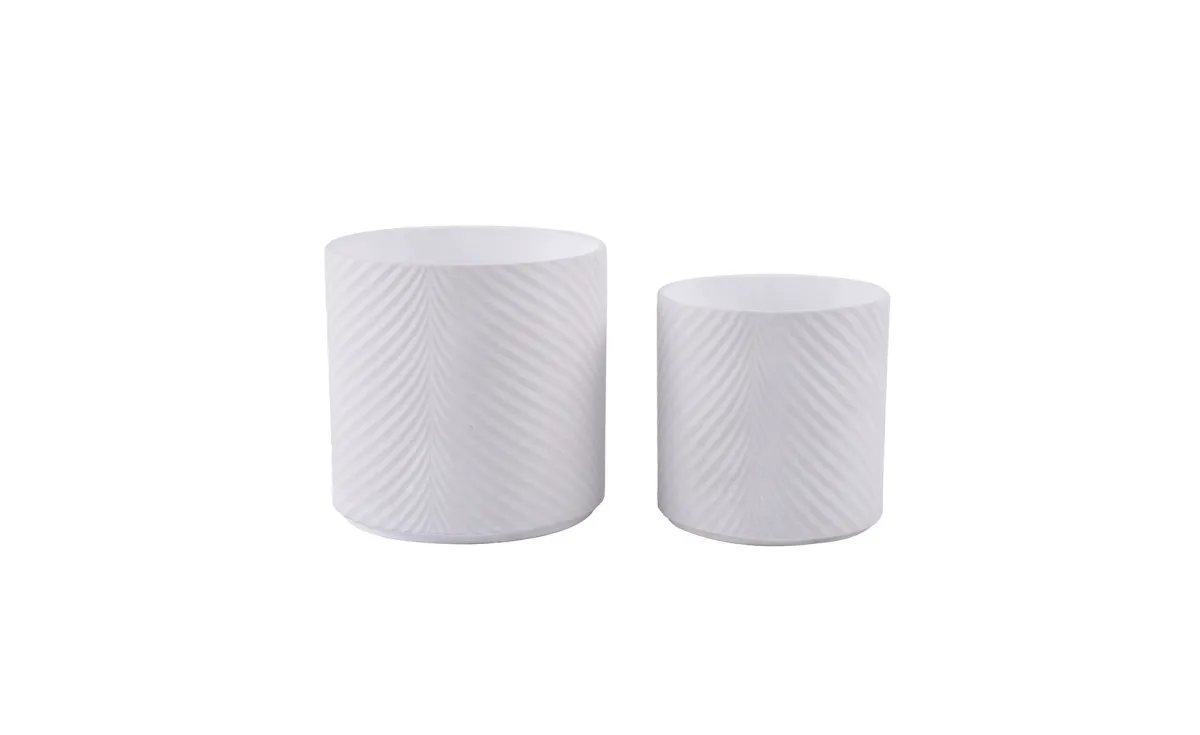 Saksija LC5019 white 16x16 cm