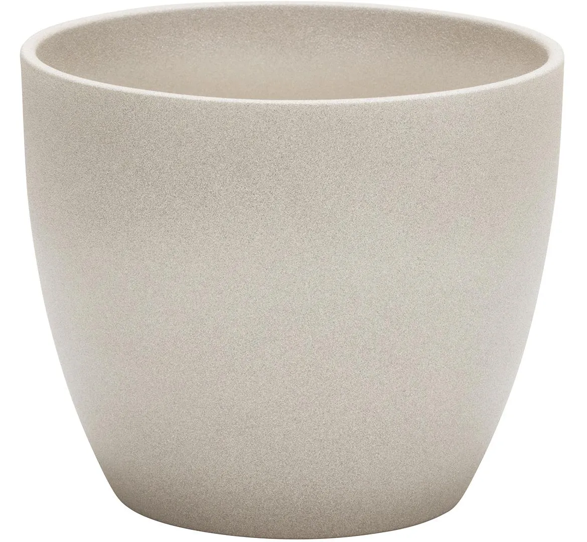 Saksija Taupe Stone 25,2x28cm