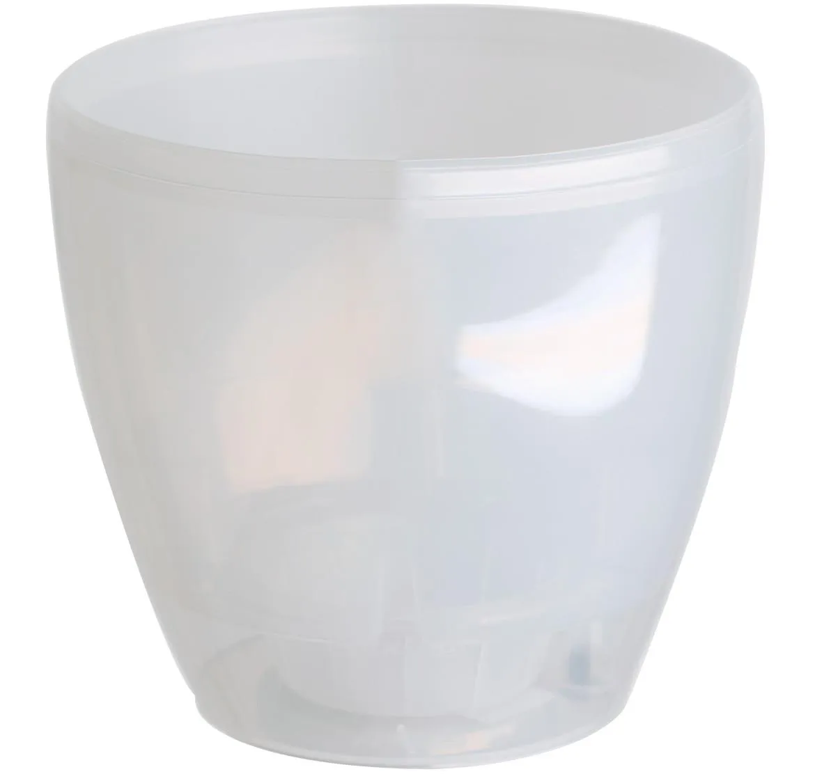 Saksija za cvece Deco Twin 15x17 cm bela