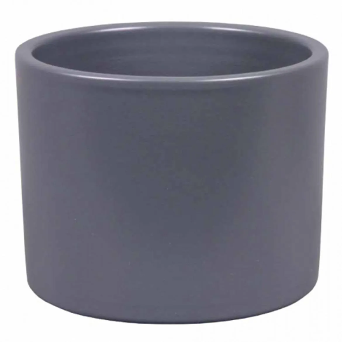 Saksija za cvece Zeus Palete 13x13cm tamno siva mat