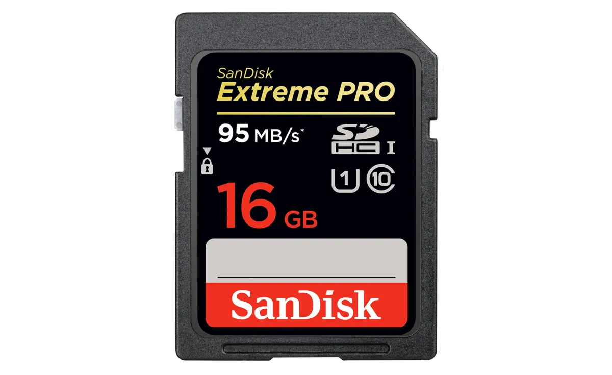 Sandisk SD 16GB extreme pro