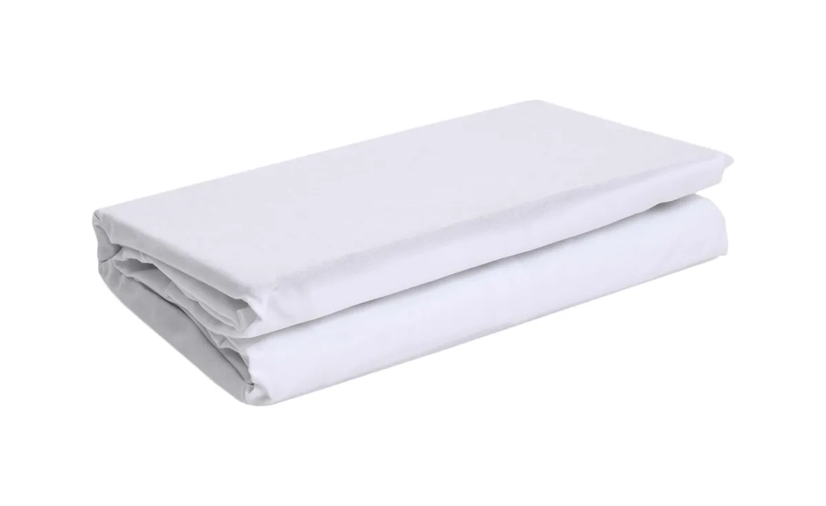 Saten čaršav 200x200+28cm beli