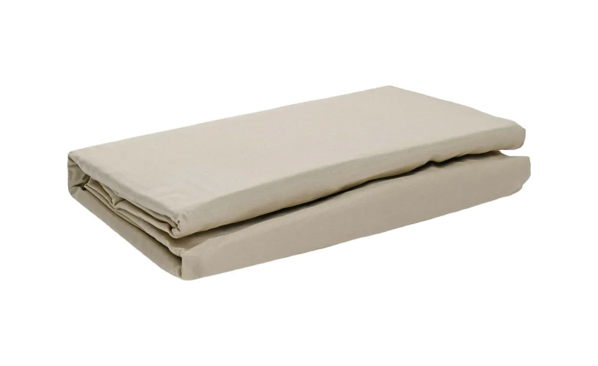 Saten čaršav 90x200+28cm bež