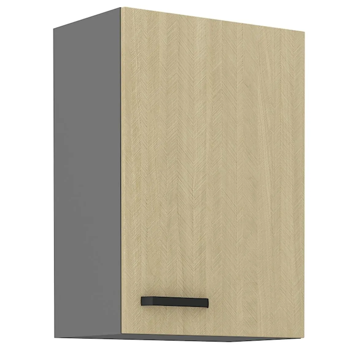 Scandi 50g-72 1f kuhinjski element 1 vrata 50x29x71,5 cm natur/tamno sivi