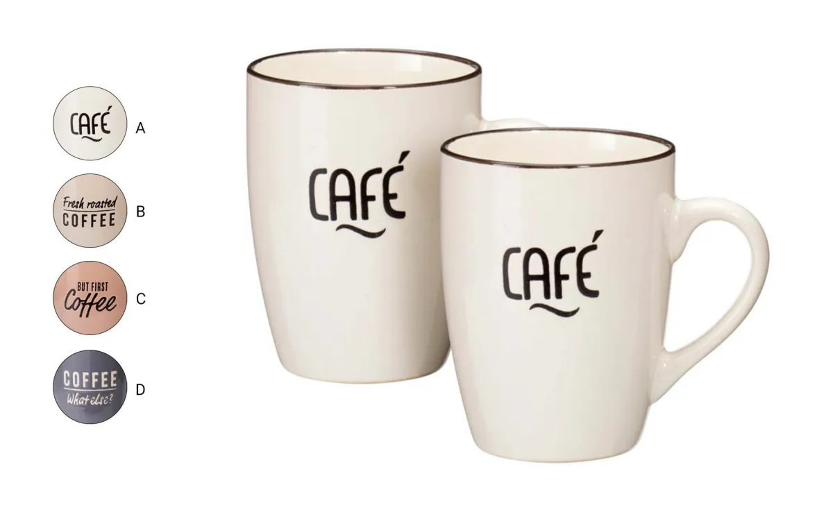 Set 2 šolje Gala 340ml više boja