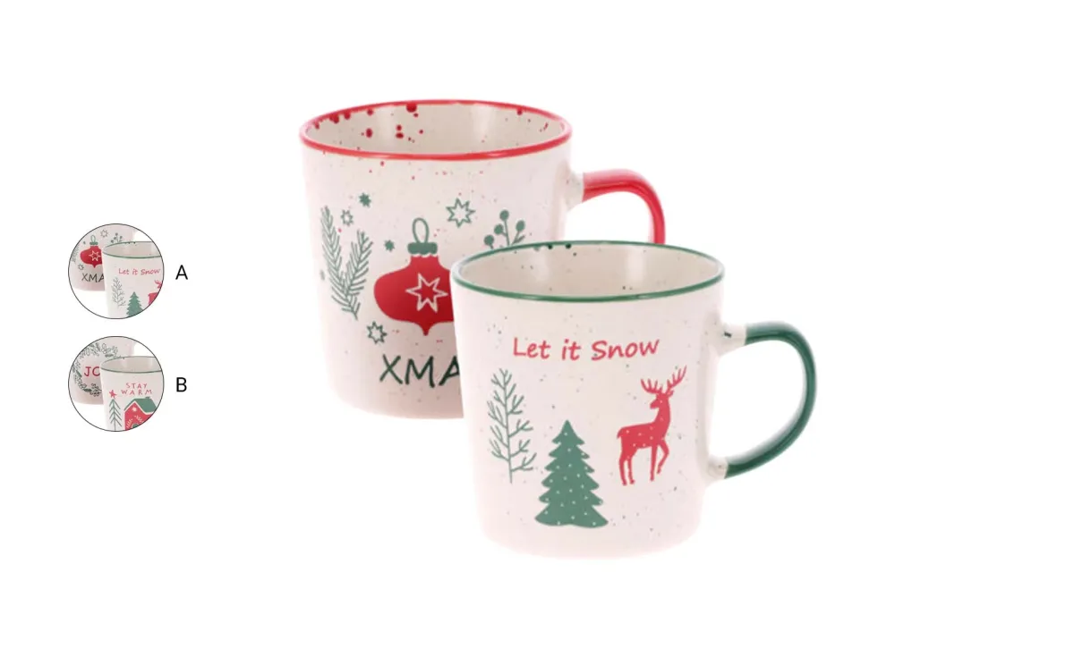 Set 2 šolje Joy više motiva