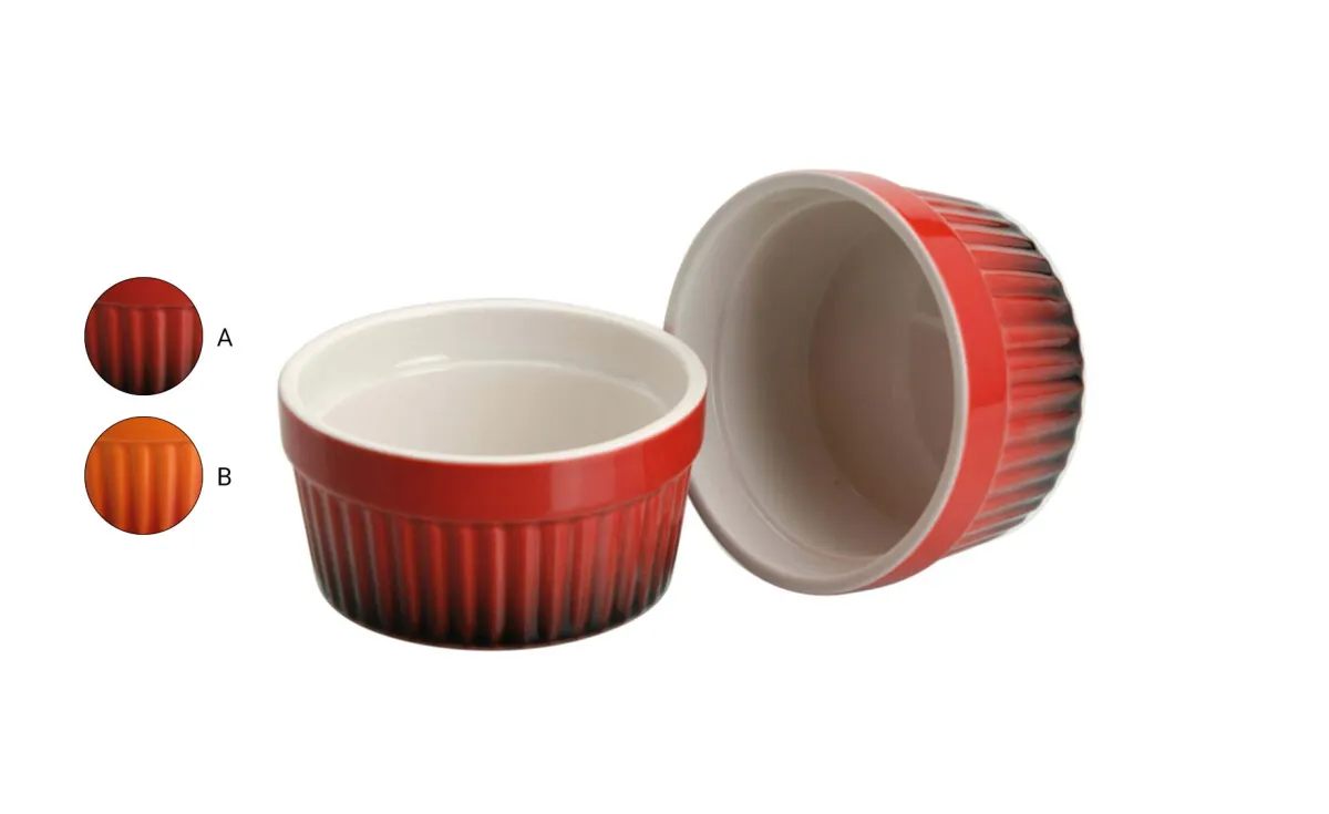 Set 2 posude za pečenje Lawa 200ml više boja