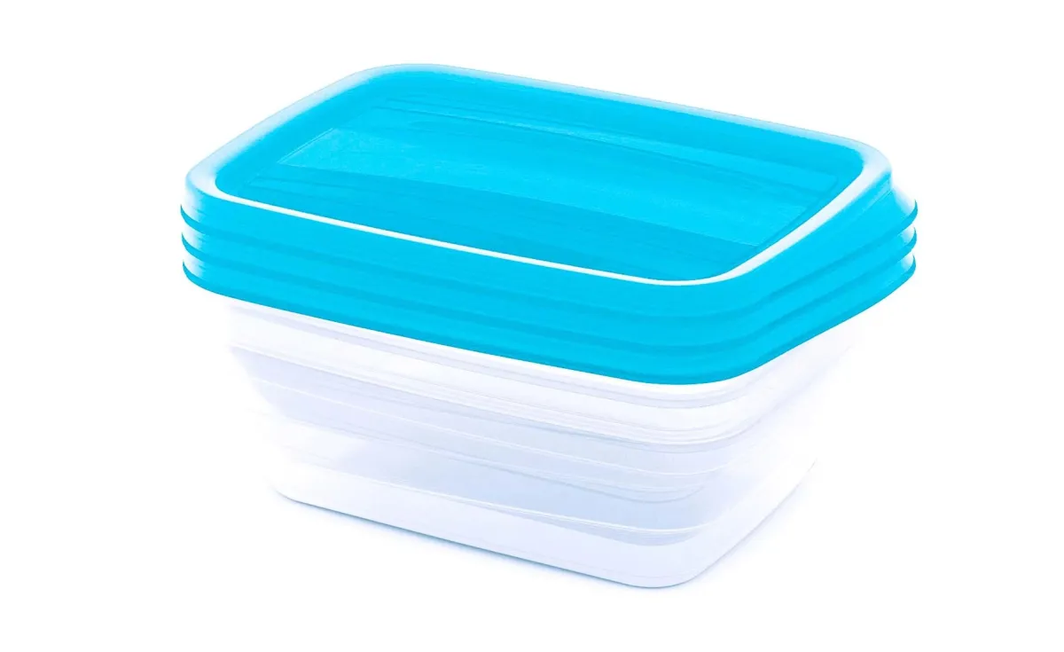 Set 3 posude za hranu Vedo 1l plave