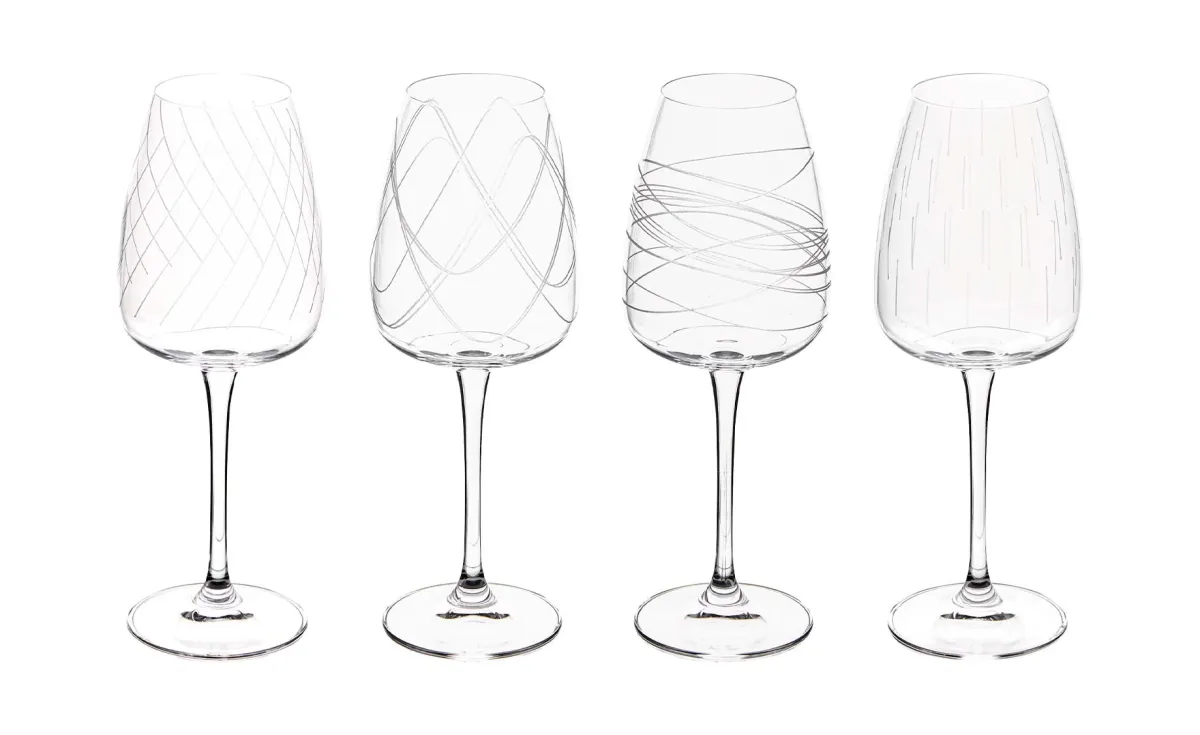 Set 4 čaše za vino Talia 440ml