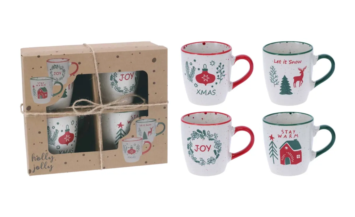 Set 4 šolje Joy 200ml