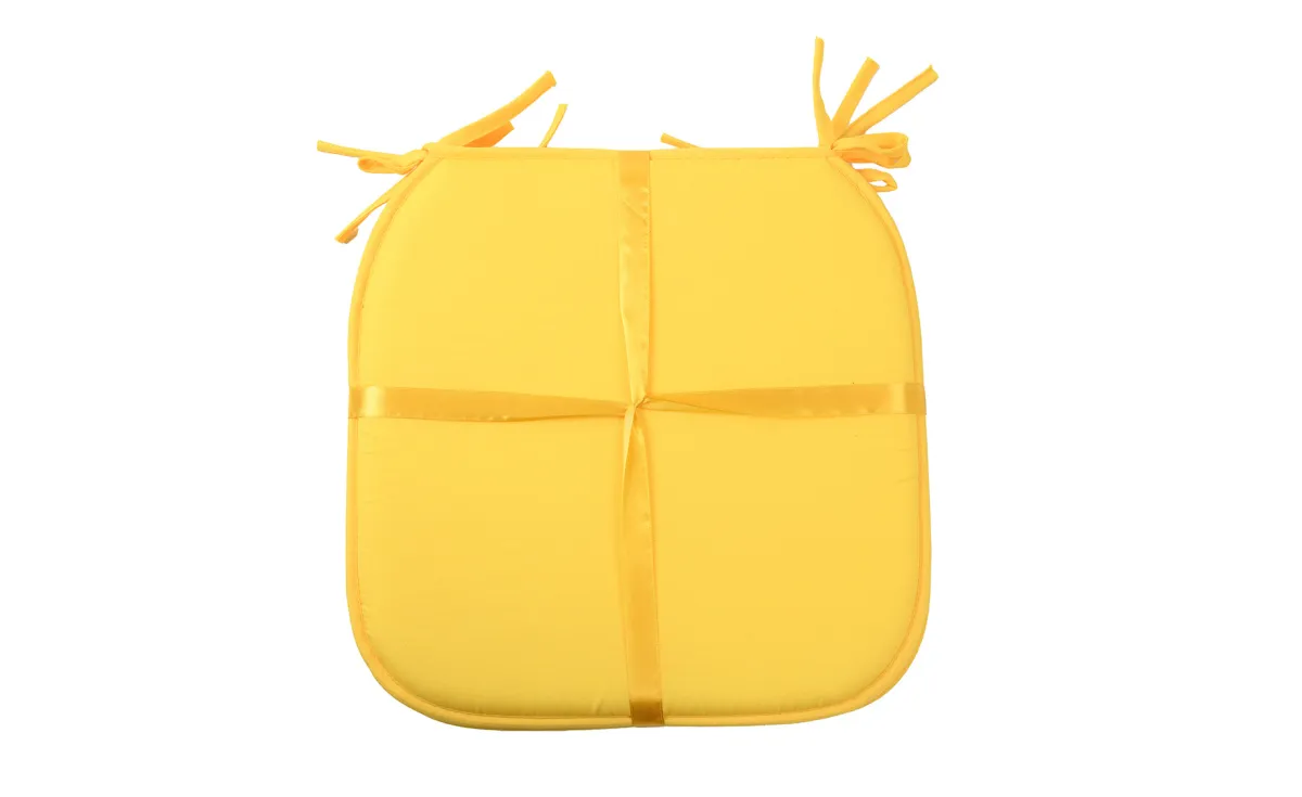 Set dva jastuka za stolicu Silas 38x38cm žuti