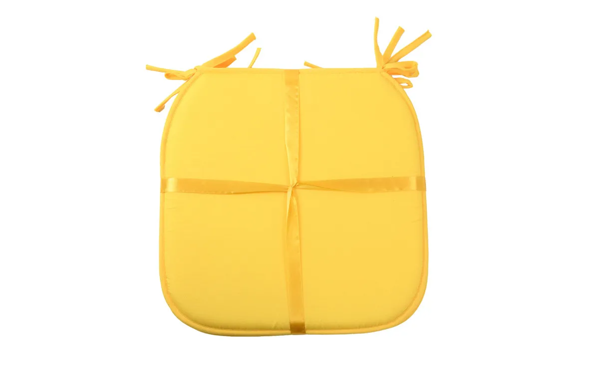Set dva jastuka za stolicu Silas 38x38cm žuti