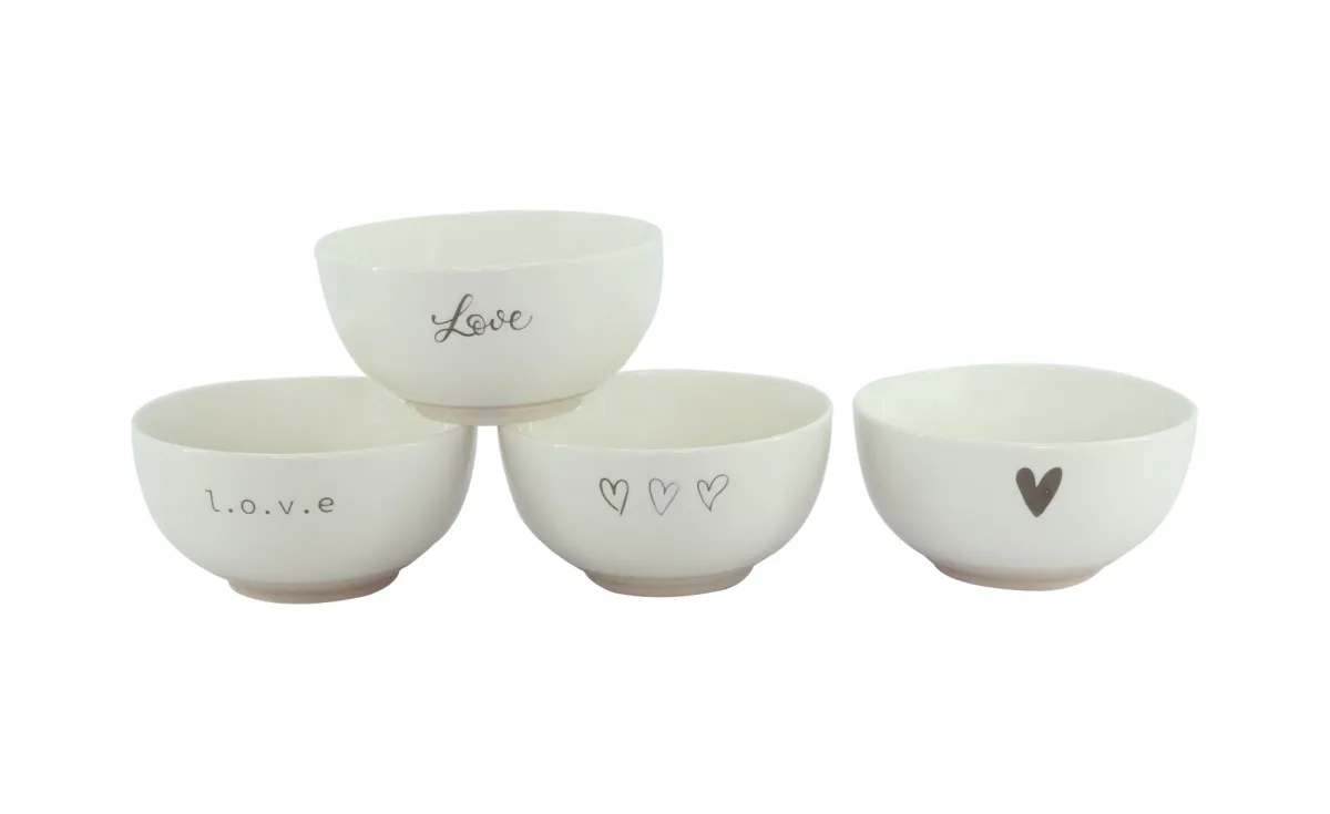 Set činija Amor 13 cm 4 kom